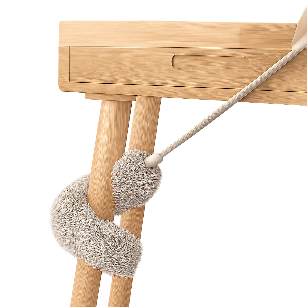 Bendable Mop Duster with Extendable Rod