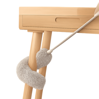 Bendable Mop Duster with Extendable Rod