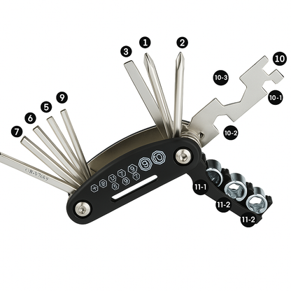 15 in 1 Multipurpose Tool Kit
