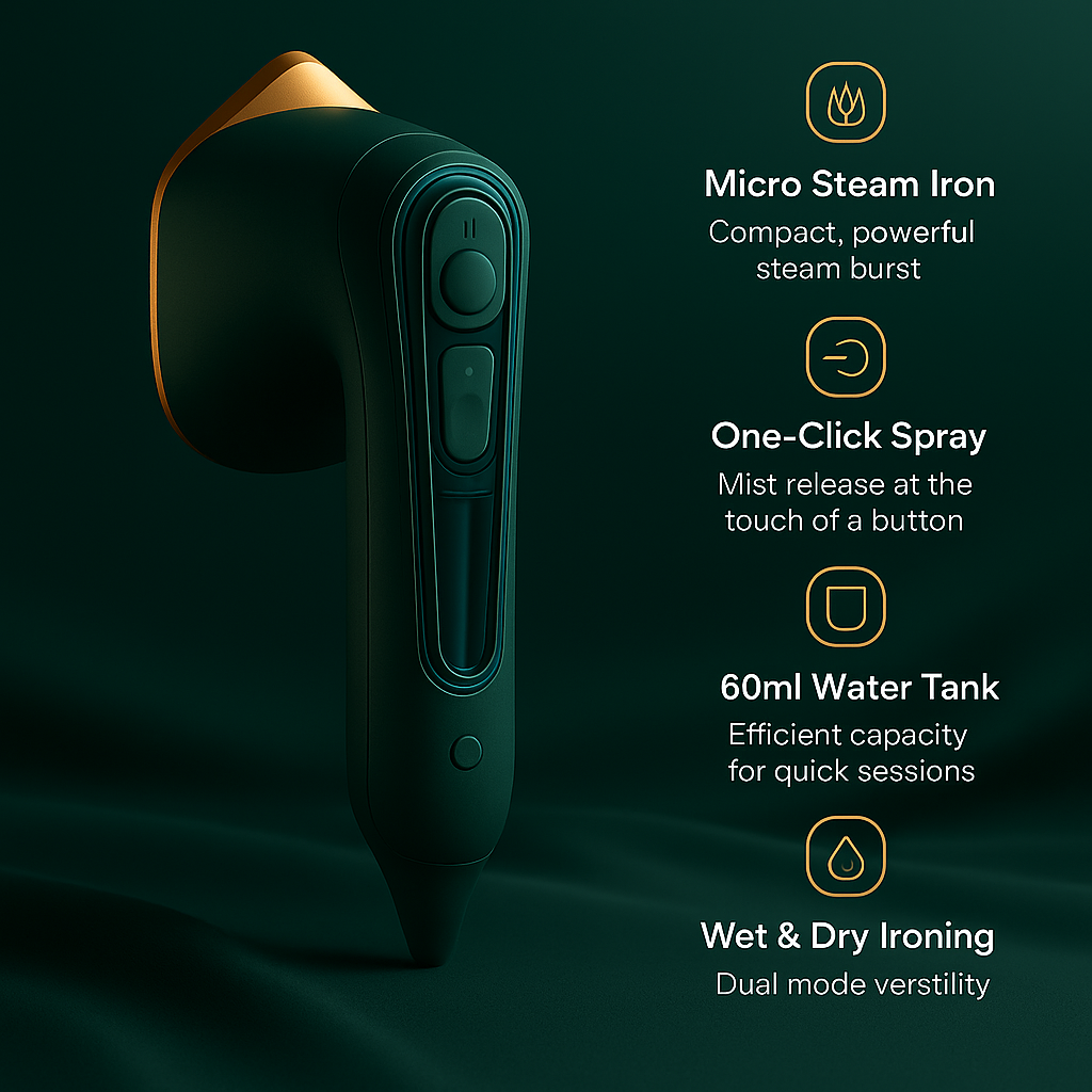 Fixora Travel Iron & Steamer